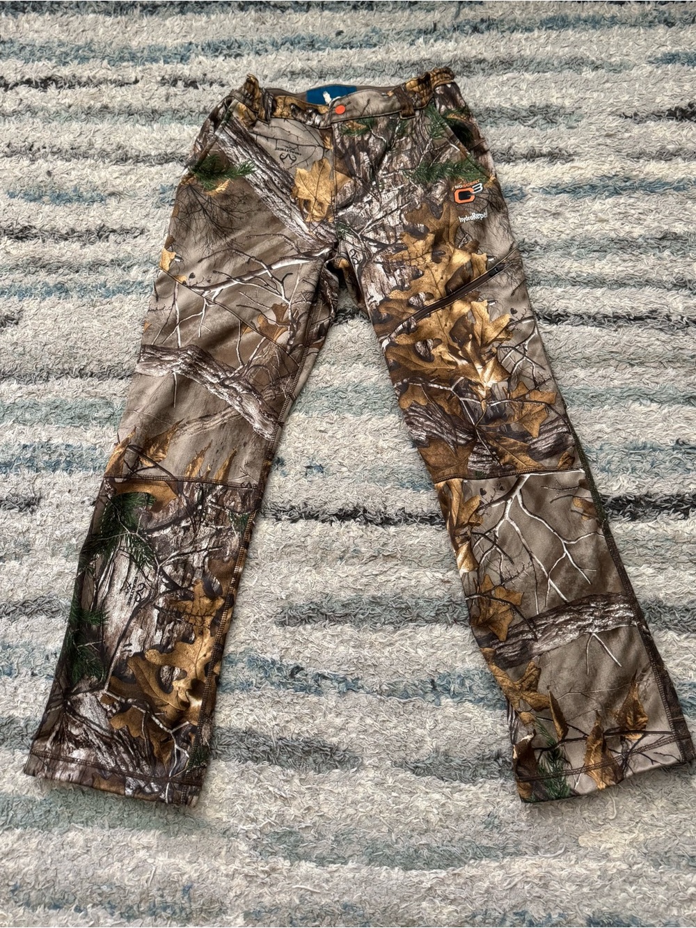 Field & Stream Realtree-Style Camo Cargo Pants - Brown & Green